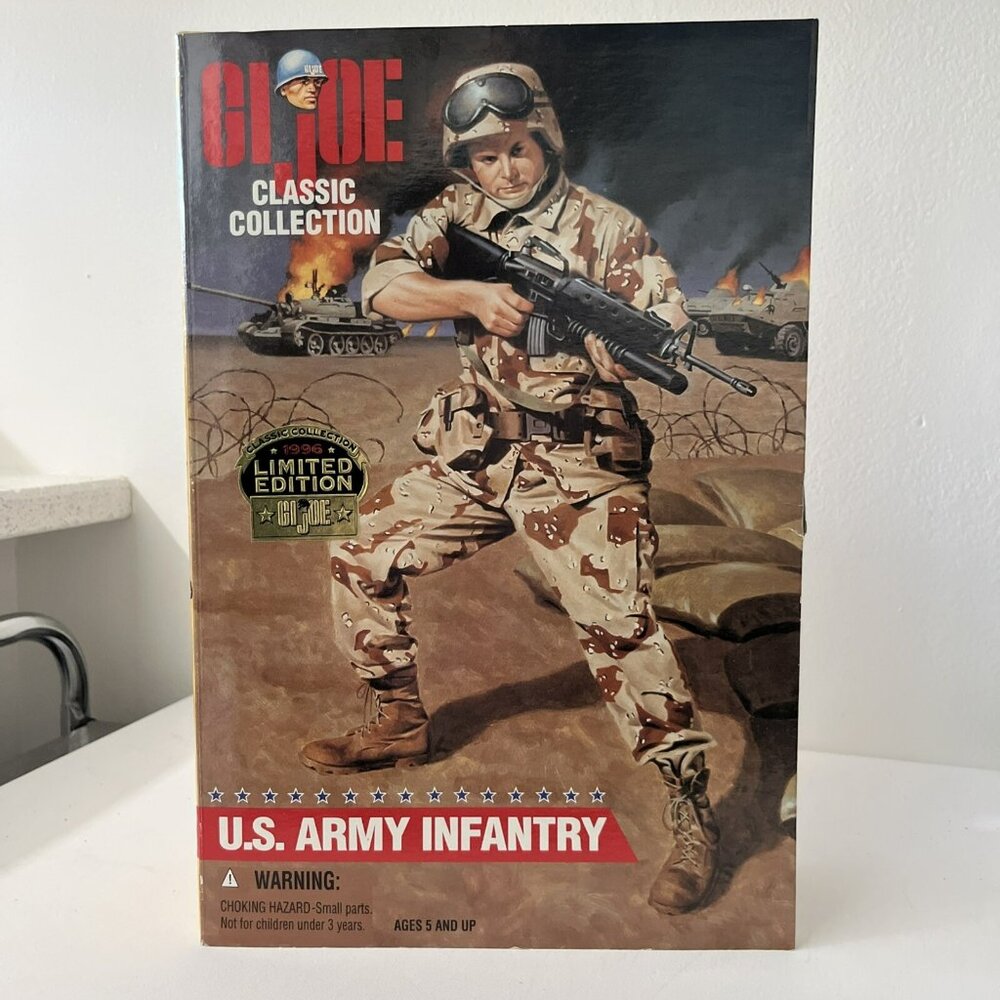 GI Joe Classic Collection U.S. Army Infantry 1996 Limited Edition - NIB‎